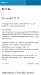 Mobile Screenshot of font.is